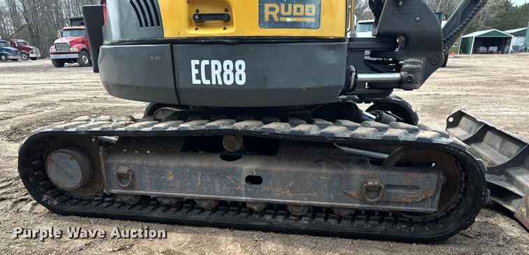 image for item EB2485 2008 Volvo  ECR88 mini excavator