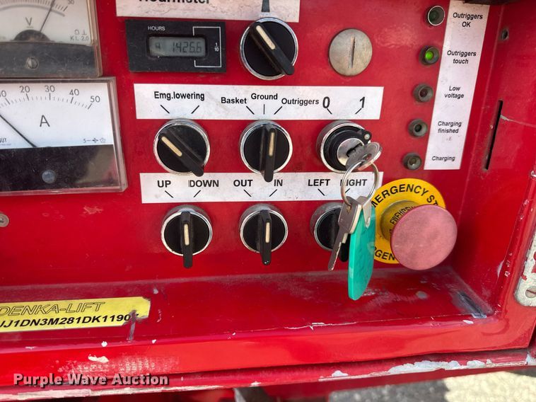 image for item EB2492 2001 Denka Lift boom lift