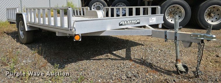image for item EC0942 2010 Aluma A212 utility trailer