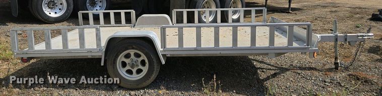 image for item EC0942 2010 Aluma A212 utility trailer