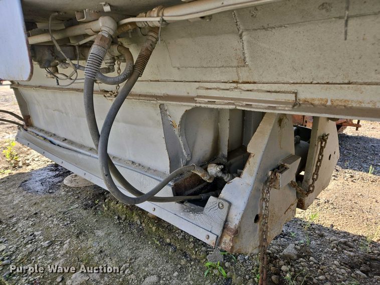 image for item EC0947 1958 Gwood Bottom dump trailer