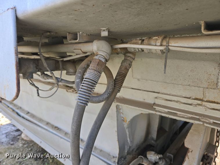 image for item EC0947 1958 Gwood Bottom dump trailer