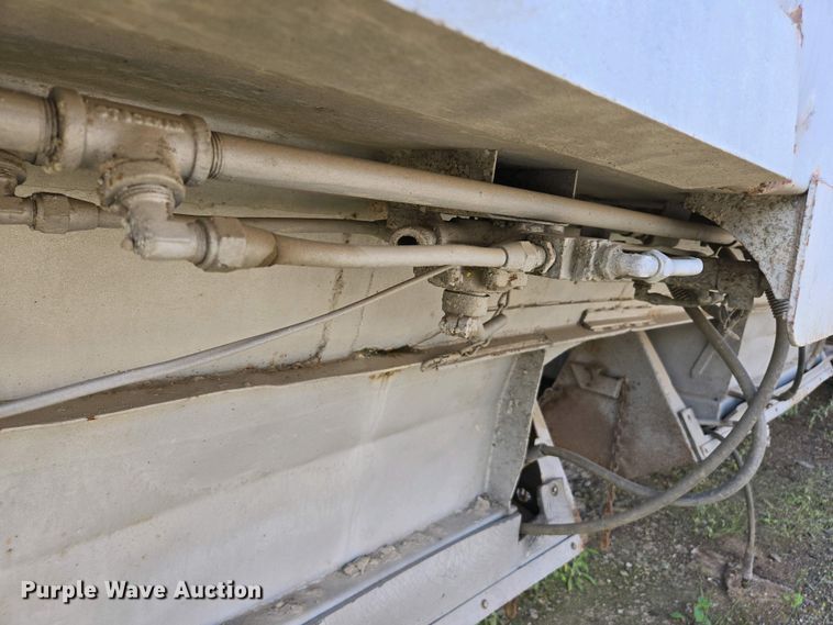 image for item EC0947 1958 Gwood Bottom dump trailer