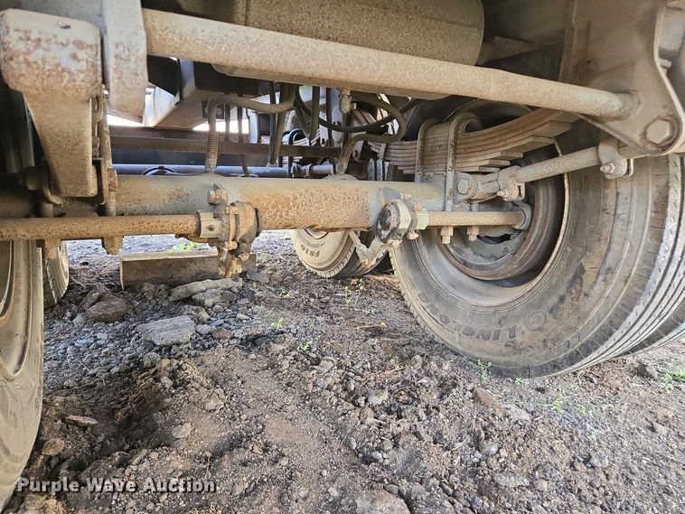 image for item EC0947 1958 Gwood Bottom dump trailer