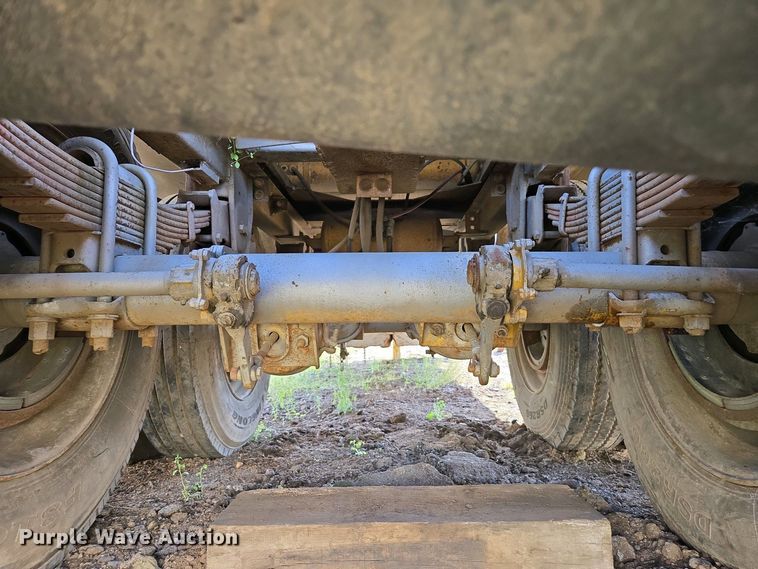 image for item EC0947 1958 Gwood Bottom dump trailer