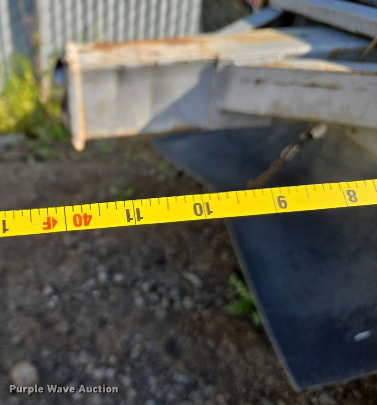 image for item EC0947 1958 Gwood Bottom dump trailer