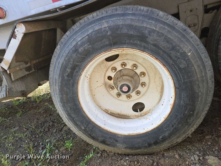 image for item EC0947 1958 Gwood Bottom dump trailer