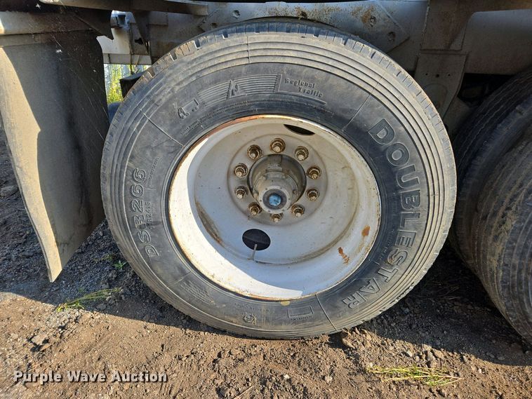 image for item EC0947 1958 Gwood Bottom dump trailer