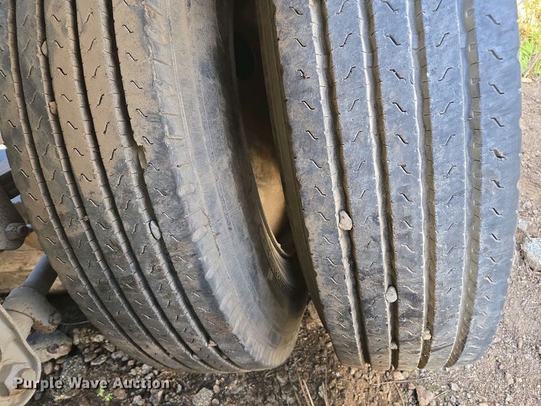 image for item EC0947 1958 Gwood Bottom dump trailer