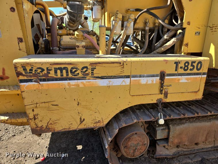 image for item EC0959 1992 Vermeer T850 trencher