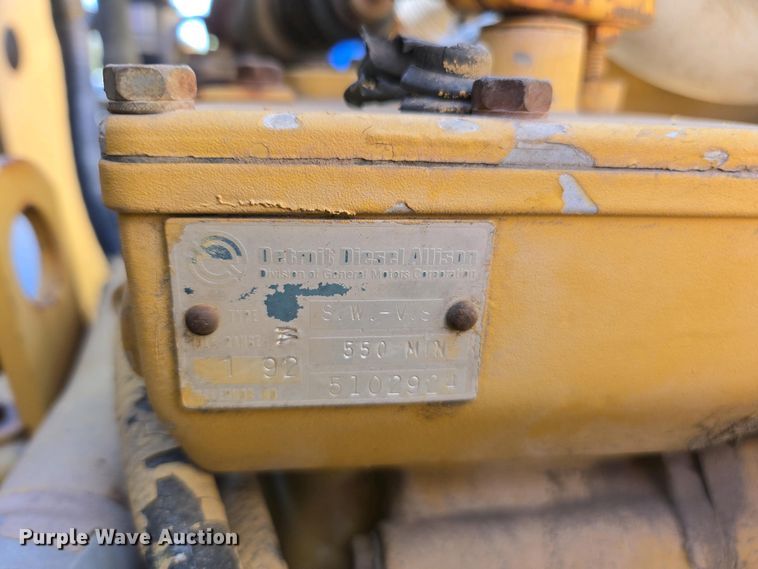 image for item EC0959 1992 Vermeer T850 trencher