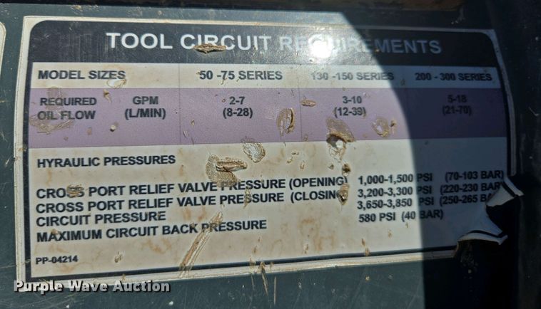 image for item EC0961 Ami Graptor excavator bucket