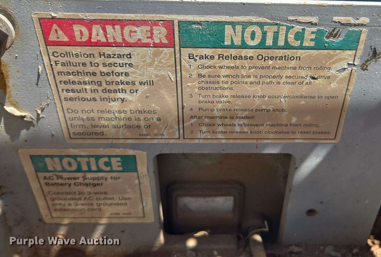 image for item EC0980 (4) scissor lifts