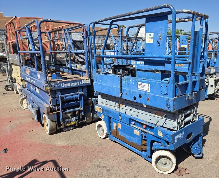 image for item EC0981 (5) scissor lifts