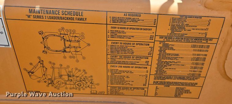 image for item EC1005 2007 Case 580M Series 2 backhoe