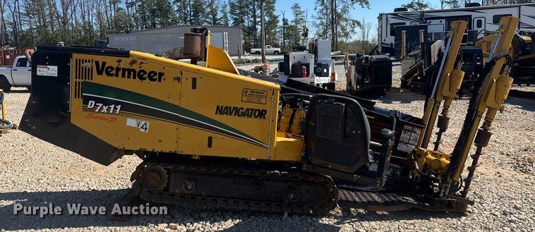 image for item EC3518 2006 Vermeer D7x11 Navigator Series II directional boring unit