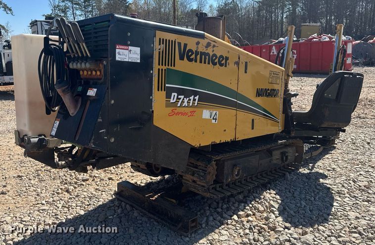 image for item EC3518 2006 Vermeer D7x11 Navigator Series II directional boring unit