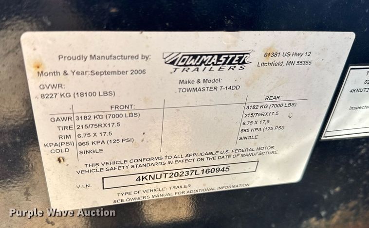 image for item EC3518 2006 Vermeer D7x11 Navigator Series II directional boring unit