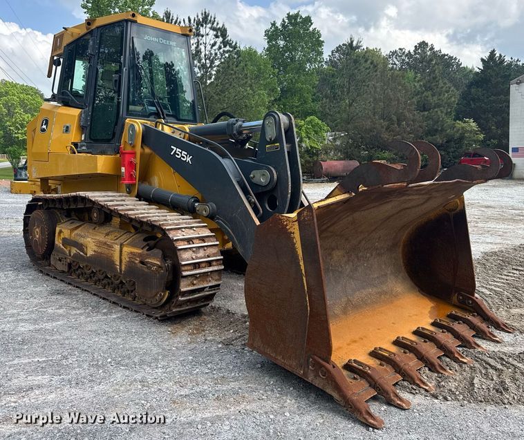 @K 2018 John Deere 755K track loader in Waco, GA | Item EC3570