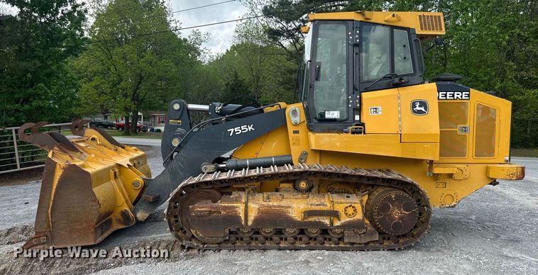 image for item EC3570 2018 John Deere 755K track loader