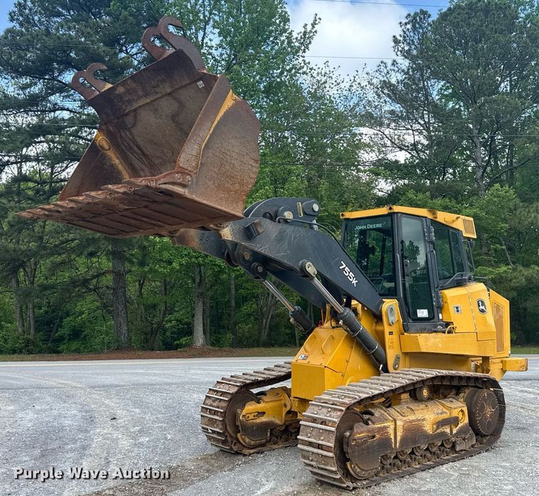 2018 John Deere 755K track loader in Waco, GA | Item EC3570