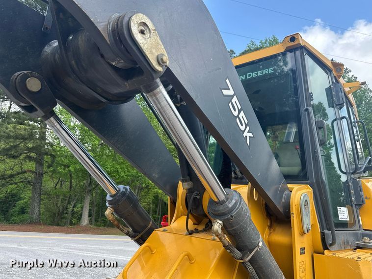 image for item EC3570 2018 John Deere 755K track loader