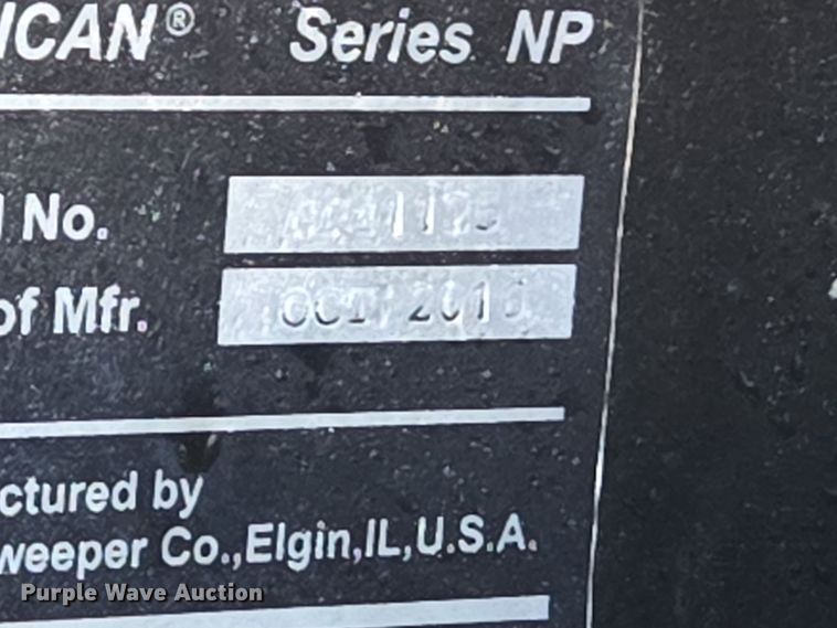 image for item EC4170 2017 Elgin Pelican Series NP street sweeper