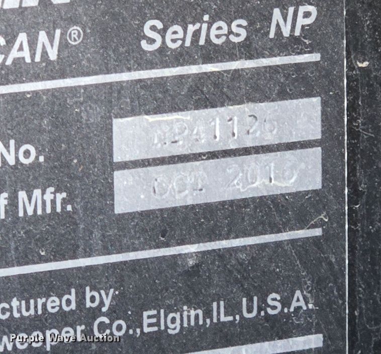 image for item EC4175 2017 Elgin Pelican Series NP street sweeper