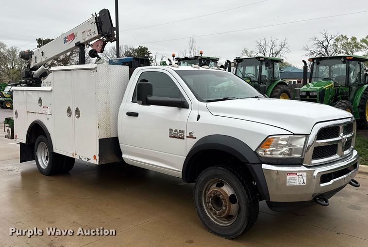 image for item ED4208 2016 Dodge Ram 5500 utility / service truck