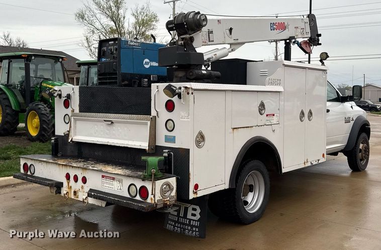 image for item ED4208 2016 Dodge Ram 5500 utility / service truck