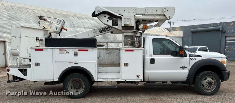 image for item ED5519 2016 Ford F550 Super Duty XL bucket truck