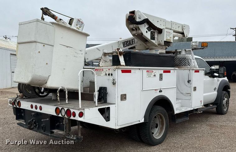 image for item ED5519 2016 Ford F550 Super Duty XL bucket truck