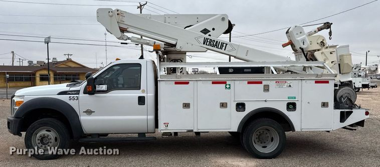 image for item ED5519 2016 Ford F550 Super Duty XL bucket truck