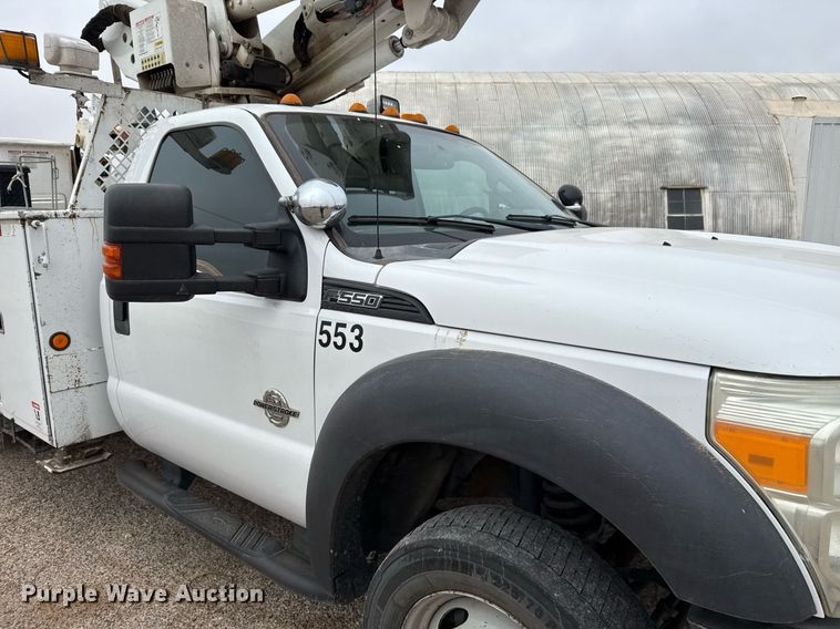 image for item ED5519 2016 Ford F550 Super Duty XL bucket truck