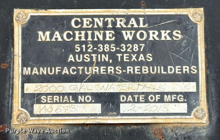 image for item ED5592 1988 Ford L8000 water truck