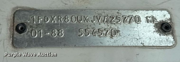 image for item ED5592 1988 Ford L8000 water truck