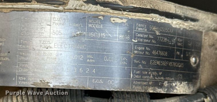 image for item ED5593 2006 Peterbilt 335 dump truck