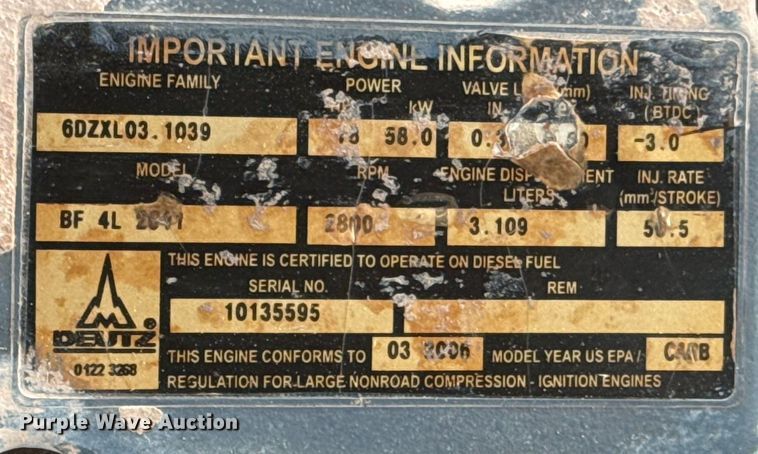 image for item ED5594 2006 Genie Z-135/70 boom lift