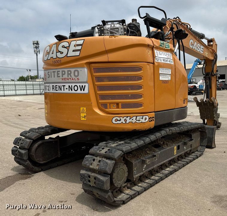 image for item ED5596 2022 Case CX145D SR excavator