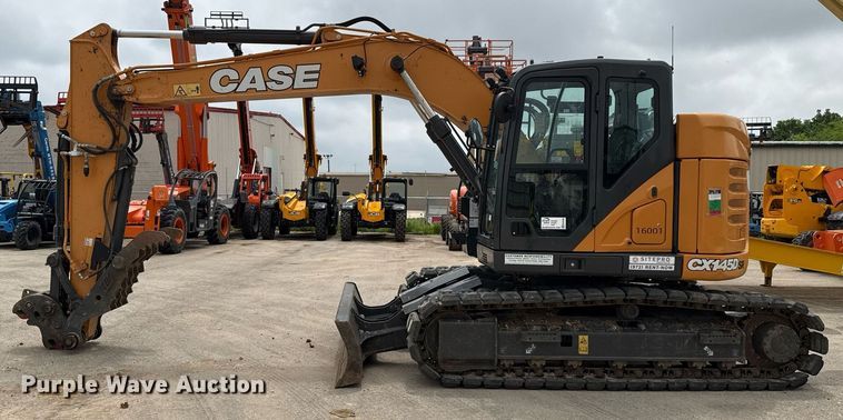 image for item ED5596 2022 Case CX145D SR excavator