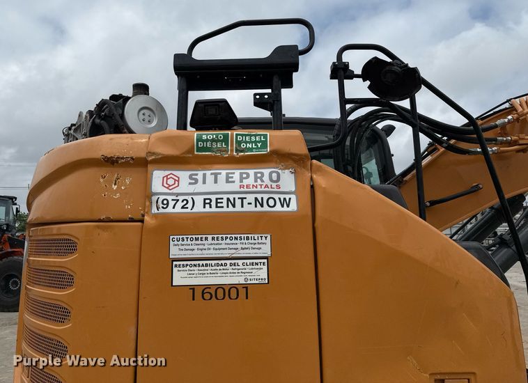 image for item ED5596 2022 Case CX145D SR excavator