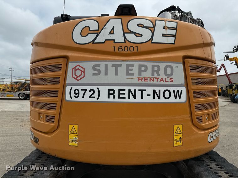 image for item ED5596 2022 Case CX145D SR excavator