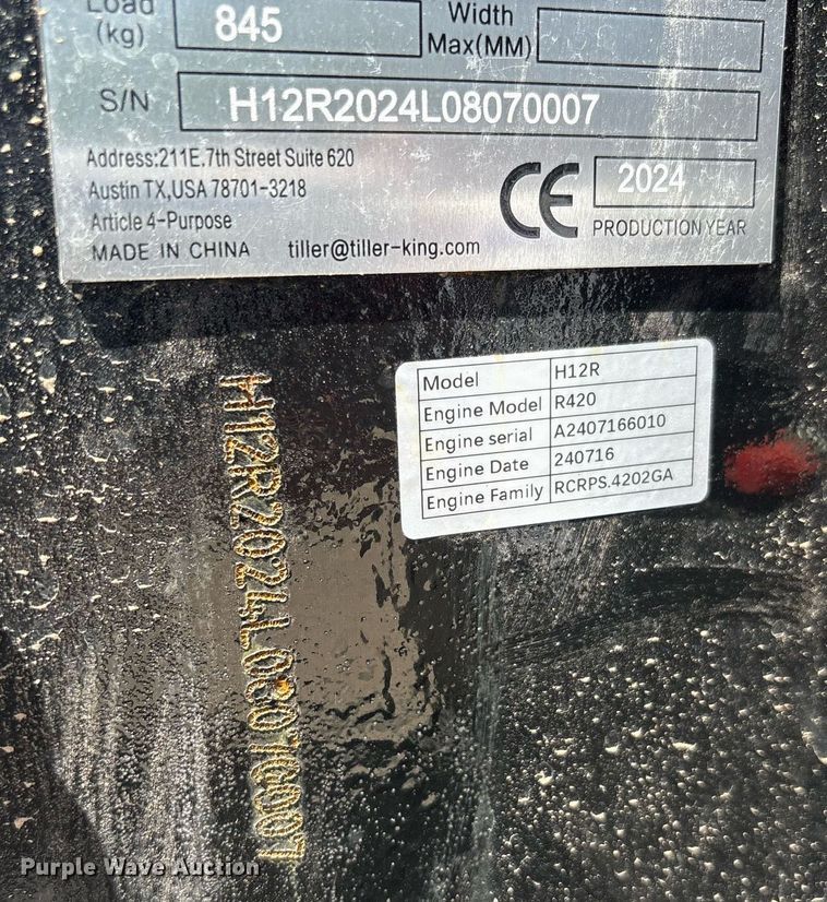 image for item EF3023 2024 AGT H12R mini excavator