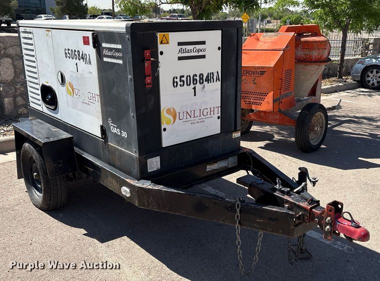 image for item EF3041 2006 Atlas Copco QAS 30 JDS generator