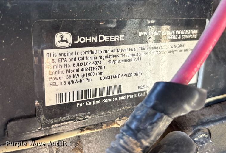 image for item EF3041 2006 Atlas Copco QAS 30 JDS generator