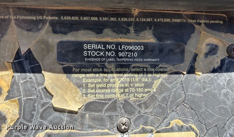 image for item EF3042 Miller Bobcat 225 welder/generator