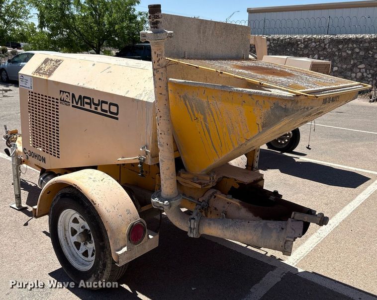 image for item EF3044 Mayco C-30HDN concrete pump