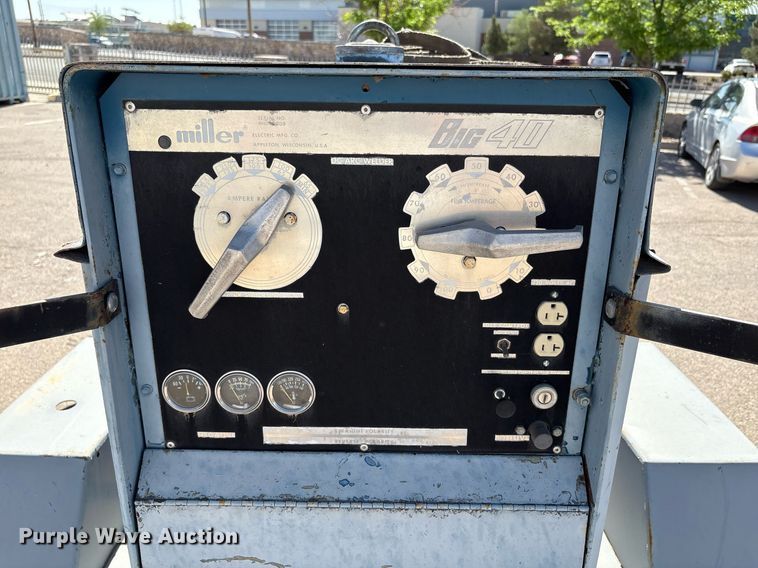 image for item EF3059 1977 Miller Big 40 welder/generator