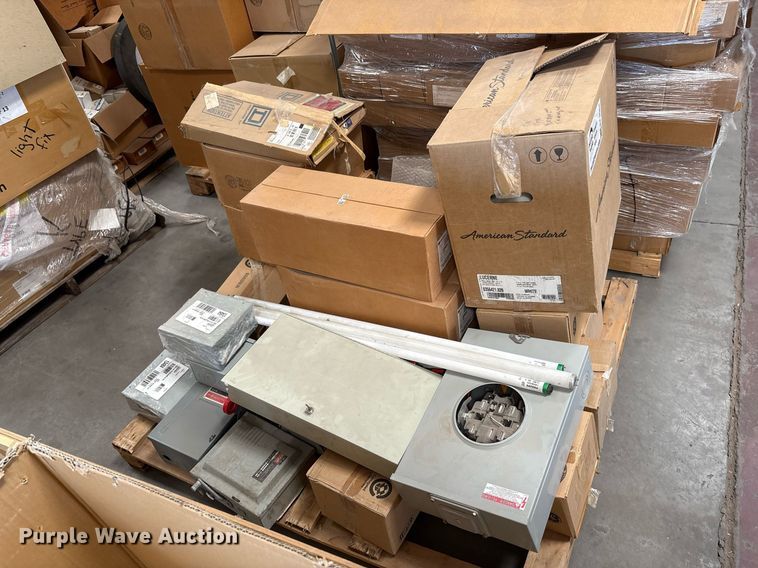 image for item EF3064 (6) pallets of light fixtures