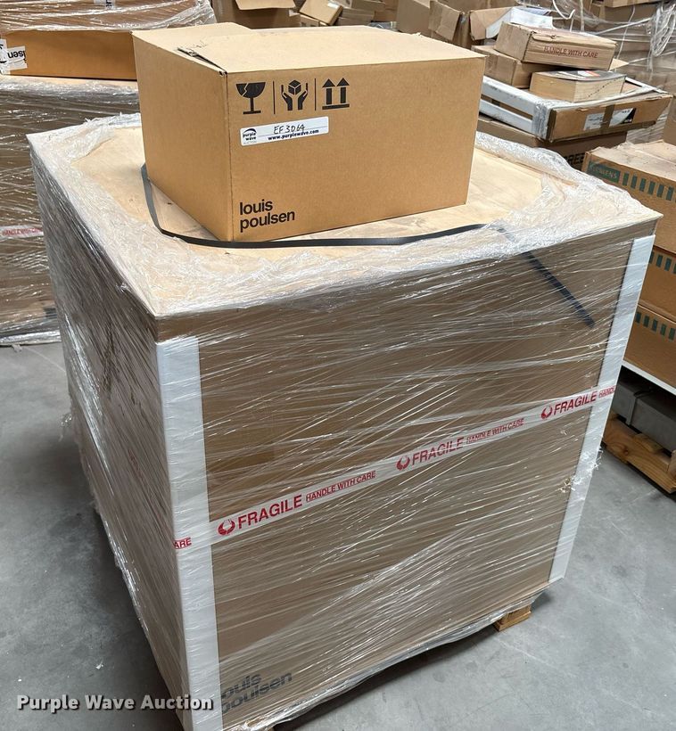 image for item EF3064 (6) pallets of light fixtures